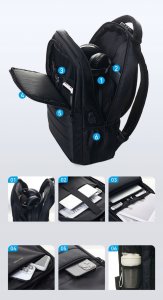 Vention KRK 20L czarny 10