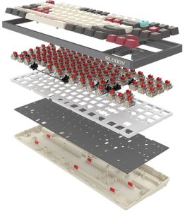 Klawiatura A4Tech Bloody S87 Pixels Red BLMS Red Plus (A4TKLA47736) 11