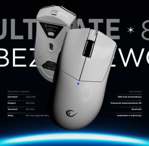 Mysz Rampage Blitz Ultimate  (BLITZ-WHITE) 17