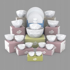 FiftyEight FIFTYEIGHT Schälchen Set 100ml - Lachend & Lecker weiß 9