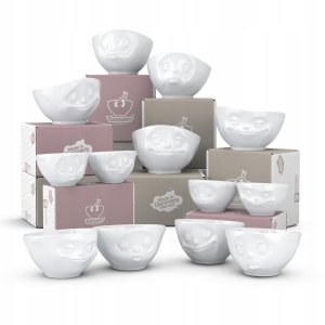 FiftyEight FIFTYEIGHT Miska 500ml - Uśmiechnięty biały 2