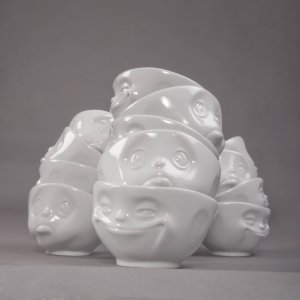 FiftyEight FIFTYEIGHT Miska 500ml - Uśmiechnięty biały 7