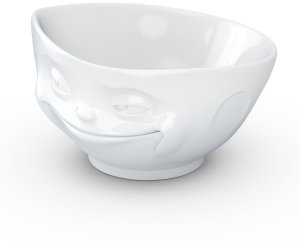 FiftyEight FIFTYEIGHT Miska 500ml - Uśmiechnięty biały 8