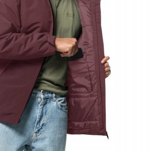 Jack Wolfskin Tempelhof Jkt M 1115491-2185 Bordowe XXL 2
