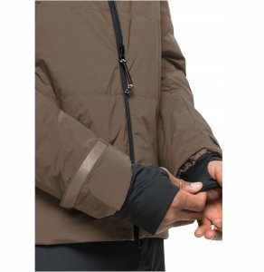 Jack Wolfskin Bike Commute Ins Jkt M 1206961-4610 Brązowe XXL 2