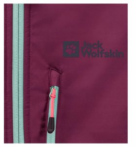 Jack Wolfskin Alpspitze Hoody Jkt W 1307391-1014 Fioletowe XS 4
