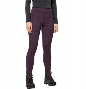 Jack Wolfskin Salmaster Pants W 1507781-2042 Fioletowe L 2
