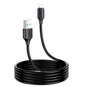Kabel USB Joyroom USB-A - Lightning 1 m Czarny (6956116735043) 2