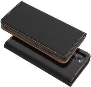 Kabura SMART PRO Book skórzana do XIAOMI Redmi 15C (173,16 x 81,07 x 8,2) czarny 2