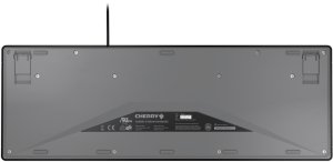 CHERRY STREAM klawiatura Dom/Biuro USB QWERTY Portugalski Czarny, Szary 2