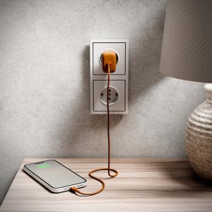 Kabel USB Puro Kabel Puro ICON USB-C - USB-C 1,5m - pomarańczowy 2