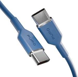 Kabel USB Puro Kabel Puro ICON USB-C - USB-C 1,5m - niebieski 3