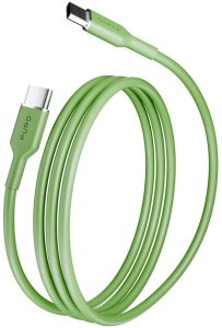 Kabel USB Puro USB-C - USB-C 1.5 m Zielony (8018417528835) 2
