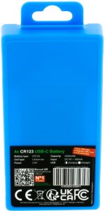 PATONA CR123A Bateria do ponownego naładowania Lit 7