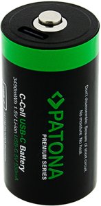 PATONA LR14 Bateria do ponownego naładowania Lit 2