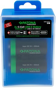 PATONA LR14 Bateria do ponownego naładowania Lit 5