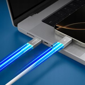 Kabel USB Spigen USB-C - USB-C 1.2 m Biały (ACA08776) 3