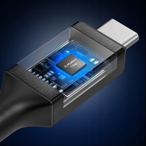 Kabel USB Spigen USB-C - USB-C 2 m Czarny (ACA09460) 5