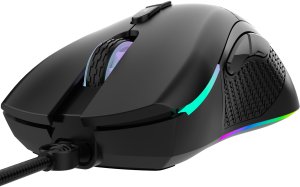 Nowa Mysz Gamingowa Triadyn Play DIA 12800 DPI Dla Graczy Podświetlenie LED HUANO Czarna 5