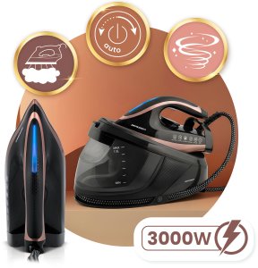 Stacja parowa żelazko generator pary 3000W Berdsen BD-334 ceramiczna powłoka 6