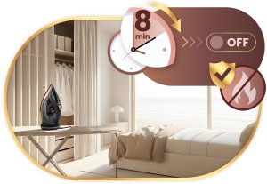 Żelazko bezprzewodowe parowe 2600W Berdsen BD-333 ceramiczna powłoka 12