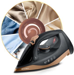 Żelazko bezprzewodowe parowe 2600W Berdsen BD-333 ceramiczna powłoka 14