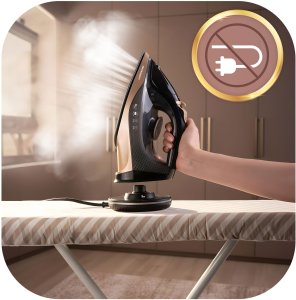 Żelazko bezprzewodowe parowe 2600W Berdsen BD-333 ceramiczna powłoka 15