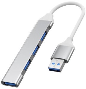 HUB USB PremiumCord PremiumCord Hub USB3.2A na USB3.2 A + 3x USB2.0 A, SuperSpeed 5Gbps, hliníkové pouzdro 2