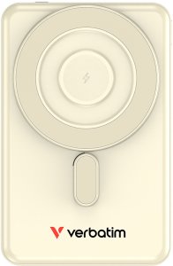 Verbatim, powerbank z bezprzewodowym �adowaniem, 5V, �adowanie telefonu, 32253, 5 000mAh, Mocowanie magnetyczne, z�ota 2