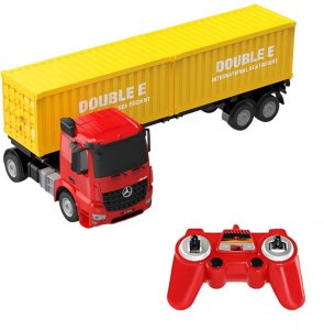 Ciężarówka Z Kontenerem Mercedes-Benz Arocs Zdalnie Sterowana RC 1:26 Double E 3