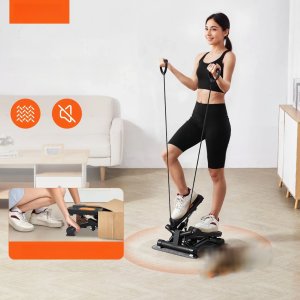 Step Stepper do Ćwiczeń Twist z Gumami Oporowymi Domowy Trening LCD 2
