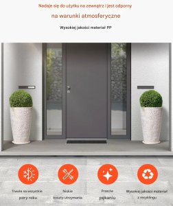 Donice ogrodowe 2szt 53cm wysokie stożkowe do wewnątrz i ogrodu 10