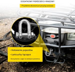 Vevor Łańcuch Transportowy Holowniczy z Hakiem 2-Pak 12
