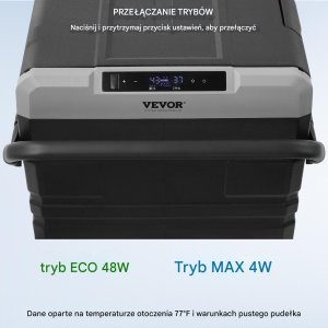 Lodówka turystyczna samochodowa z zamrażalką kompresorowa 115L 80 W 4