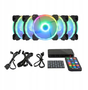 Wentylator Gelid 120mm Amber5 ARGB Combo Bundle (RF-RGB-MP-01) 5