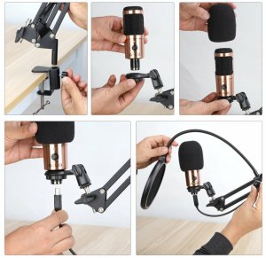 Mikrofon Gelid USB Microphone Set (ST-VOCE-01) 13