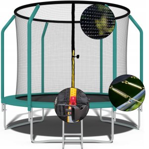 Trampolina ogrodowa Funfit Premium z siatką wewnętrzną 10 FT 312 cm 4