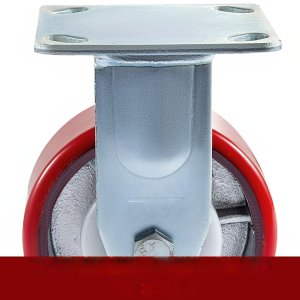 Kółka Transportowe Rolki do Przesuwania Mebli z Hamulcem 15 x 5 cm Zestaw 4 5