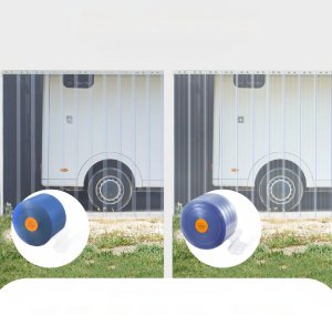 KURTYNA PCV PASY FOLIA PASKOWA PRĄŻKOWANA 3048x30,5 cm 5