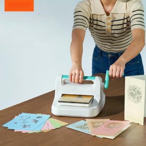 Vevor Dziurkacz Ozdobny do Papieru Maszyna do Wycinania i Tłoczenia 160 mm 7