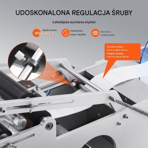 Vevor Etykieciarka do butelek słoików 20-50 szt./min 3
