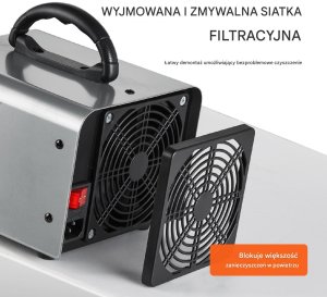 Generator ozonu 36000mg/h z timerem 120min usuwanie zapachów do domu 4