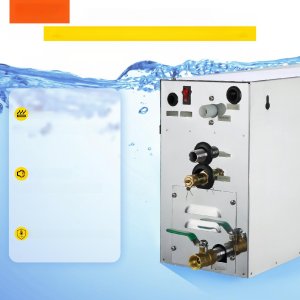 Vevor Generator pary do sauny 9kW 3555C z panelem do domu SPA łaźni parowej 11