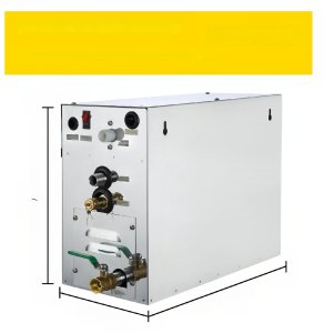 Vevor Generator pary do sauny 9kW 3555C z panelem do domu SPA łaźni parowej 12