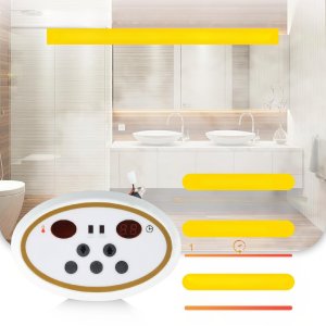 Vevor Generator pary do sauny 9kW 3555C z panelem do domu SPA łaźni parowej 8