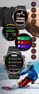SMARTWATCH ZEGAREK MĘSKI GPS CIŚNIENIE CHAT GPT POLSKIE MENU ROZMOWY WATCH 13