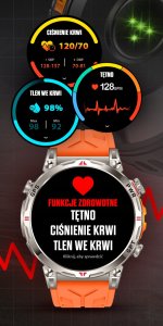 SMARTWATCH ZEGAREK MĘSKI GPS CIŚNIENIE CHAT GPT POLSKIE MENU ROZMOWY WATCH 14
