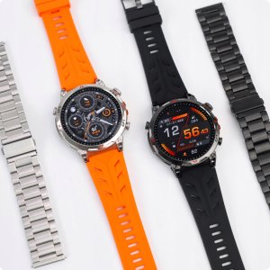 SMARTWATCH MĘSKI ZEGAREK CHAT GPT GPS ROZMOWY SPORT 650mAh 2 paski MENU POL 8