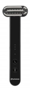 Masażer soniczny do liftingu twarzy z funkcją EMS Humanas Aurora - czarny 3