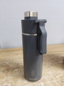 Butelka na napoje gazowane NINJA Thirsti szary 700ml DW2401EUUKGY 2